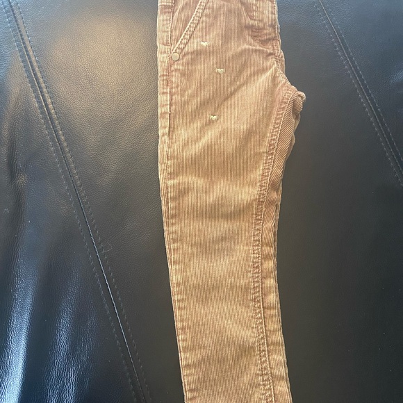 Beige baby pants velvet - Picture 3 of 3
